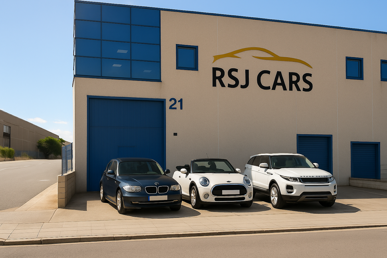 RSJ Cars forecourt Valls Tarragona